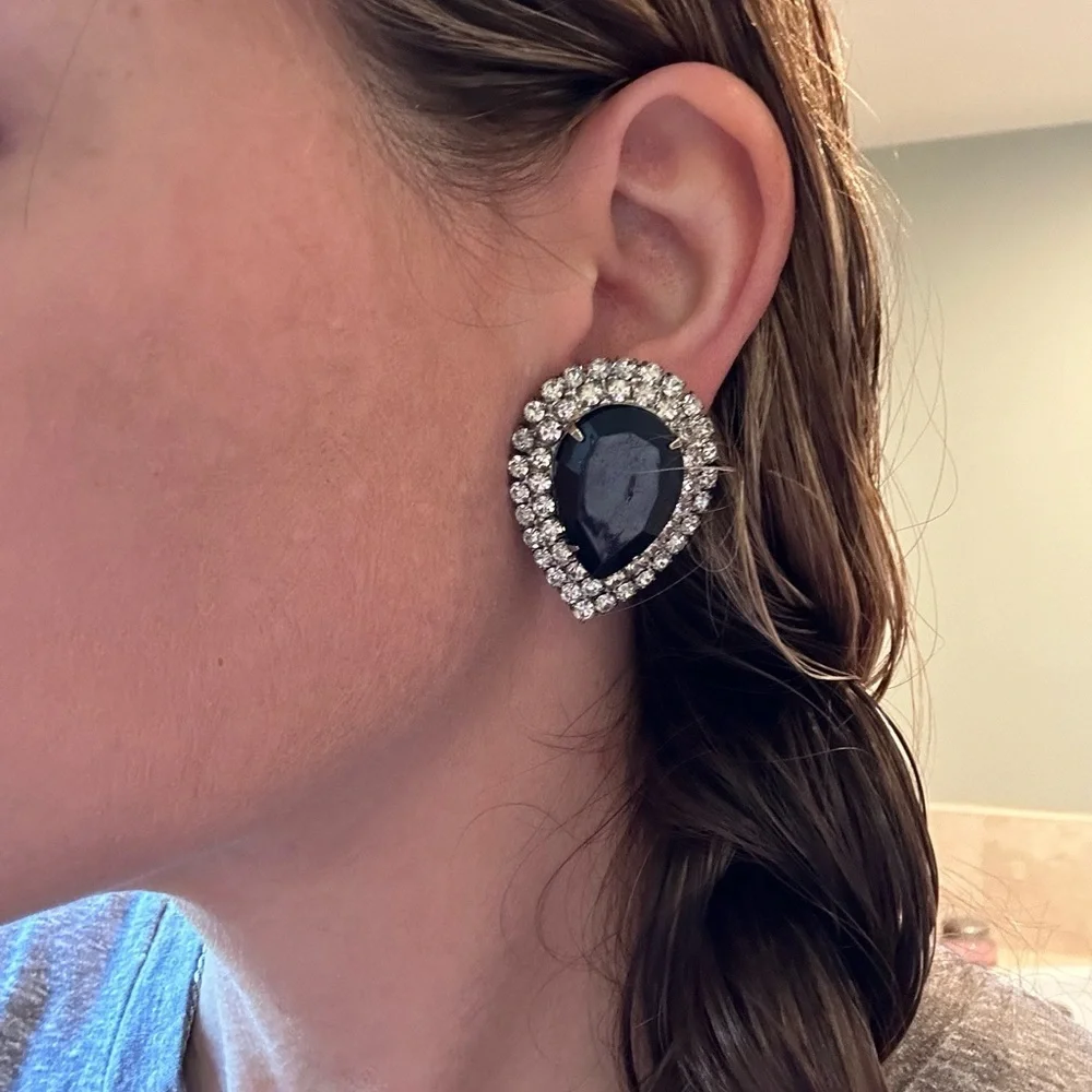 Vintage statement earrings